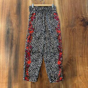Tucker silk Julia print pants Baroque Floral size Small